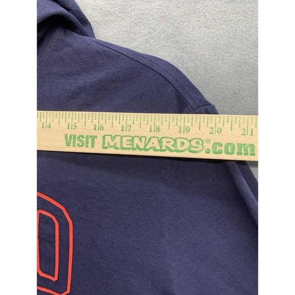 Polo Ralph Lauren Men's Long Sleeve Hooded Tee Shirt Large Navy Spell Out - Picture 4 of 13